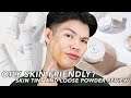UHM... OKAY BA FOR OILY SKIN?! NEW ISSY AND CO SKIN TINT AND LOOSE POWDER REVIEW (ALL SHADES)