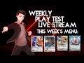 Weekly Play Test Live Stream #1 (Clan Selection Vol. 2 + Battle of Omega)