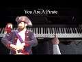 You Are A Pirate - EASY Piano Tutorial - Lazy Town