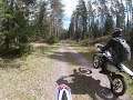 Enduro - Chilling and riding in the swedish forest