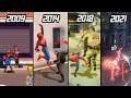 Evolution of Combat in Spiderman Games Android || Spiderman Evolution!
