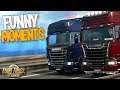 Funny Moments & Random Fails #2 | Euro Truck Simulator 2 Multiplayer | Toast