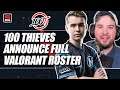 Hiko's Team is Finally Here - 100T Announce Full Valorant Roster | ESPN Esports