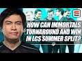 Immortals GM Simulator: roster changes and strategy needed to win in the LCS | ESPN ESPORTS