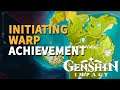 Initiating Warp Drive Genshin Impact Achievement
