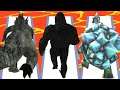 Kaiju Run GODZILLA vs KING KONG vs GAMERA - Triple Video