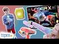 LASER X TAG AT HOME! Laser X Revolution from NSI International Review 2021 | TTPM Toy Reviews