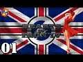 Let's Play Hearts of Iron 4 United Kingdom | HOI4 Man the Guns Fascist Britain UK Gameplay Episode 1