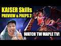 Maplestory m - Kaiser Skills Preview, 146 Epic EQ fuse and TW Maple TV Livestream