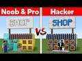 Minecraft NOOB vs PRO vs HACKER - SUPER SWORD SHOP ! Animation 100% trolling