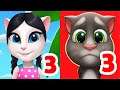 My Talking Angela 3 vs My Tom 3 - Two Screen - Android Gameplay Walkthrough Part 6