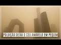 Poluição deixa o céu amarelo em Pequim