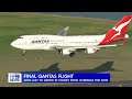 QF28 - Qantas 747-400's Last ever Flight to Sydney