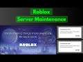 Roblox connection error unable to contact server | We're making things more awesome be back soon