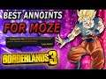 Top 5 *BEST* Annointments for Moze in Borderlands 3