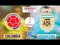COLOMBIA vs ARGENTINA - Eliminatorias Qatar 2022 Jornada 8