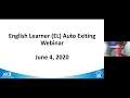 English Learner (EL) Auto Exiting