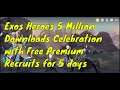 Exos Heroes 5 million downloads celebration while trying to kill off Garrote