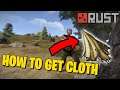 HOW TO GET CLOTH IN RUST