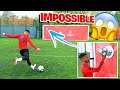 IMPOSSIBLE HOLE IN THE GOAL CHALLENGE! ⚽️😱