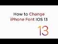 IOS 13 : How to Change iPhone Keyboard Font IOS 13 (No Jailbreak)