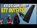 KYLO's CAPE on 577 OUTFITS | ZORII BLISS and KYLO REN Combos | In-Depth Review (Fortnite BR)
