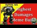 Meta Build Review: FAFNIR WR 120 Highest Damages, MechWarrior Online (MWO)