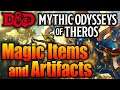 New D&D Magic Items and Artifacts: Mythic Odysseys of Theros