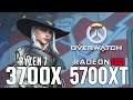 Overwatch on Ryzen 7 3700x + RX 5700 XT 1080p, 1440p benchmarks!