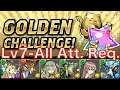 [Puzzle and Dragons] Golden Challenge! Lv7-All Att. Req./Annihilation
