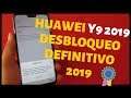 quitar cuenta google huawei y9 2019 android 9