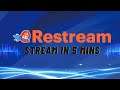 Stream in Just 5 Minutes! 🤗 - How to live stream on YouTube AND Facebook with OBS! 【Restream】