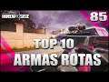 TOP 10 ARMAS más ROTAS de R6 😱 | Reaccionando | Caramelo Rainbow Six Siege Gameplay Español
