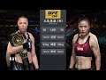 UFC 268 Rose Namajunas vs Weili Zhang
