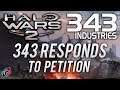 343 Responds to Halo Wars 2 Petition