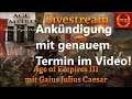 Age of Empires III LIVESTREAM Ankündigung mit Termin im Infovideo | wichtige Zahl 20