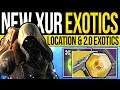 Destiny 2 | XUR'S NEW EXOTICS & LOCATION! DLC Exotics, NEW Dawn Engram & Where is Xur | 27th Dec