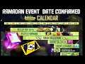 free fire Ramadan event confirmed date and free rewards Malayalam || Gaming with malayali bro