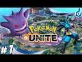 Gengar & Lucario So OP! First Look at Pokemon Unite!