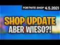 HÄ WIESO?! 🤔 Neuer Fortnite Shop von heute 04.05.2021 🛒 Fortnite Daily Item Shop 4.5 | Detu