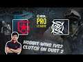 Hobbit выигрывает 1vs2 клатч на карте Dust 2, Gambit vs NIP, ESL Pro League Season 13