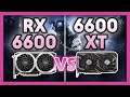 How much slower is the new GPU? | RX 6600 vs 6600 XT