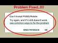 How To Fix Can't Install PUBG Mobile Error On Google Play Store Android & Ios Mobile