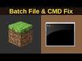 How To Fix Minecraft Server Batch (.bat) File Cmd Closing Instantly Without Generating Any Files