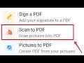 How To Scan To PDF || Scan Pictures into PDF in Microsoft Office Android