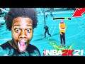 I USED THE NBA 2K21 METER EARLY ON NBA 2K20😱! GAME BREAKING!