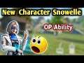 New Character Snowelle Ability | Free Fire New Character Snowelle Skill.