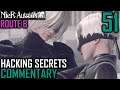 Nier Automata Walkthrough Part 51 - 2B Saves 9S & Hacking To Find A Shocking Truth (Route B)