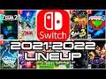 Nintendo Switch Legendary 2021 - 2022 Games Lineup!