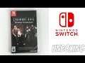 NINTENDO SWITCH RESIDENT EVIL ORIGINS COLLECTION UNBOXING